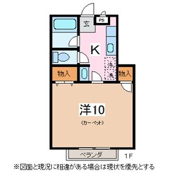 CASAまさき Gの物件間取画像